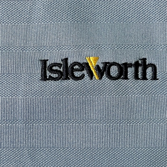 Isleworth Golf & Country Club Light Blue Polo Men's Shirt. Size XL - Picture 6 of 14